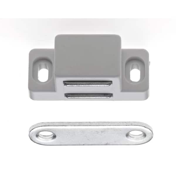 Magnetic Catch Cupboard Door Latch White Cabinet Catch Magnet Strong in 3 sizes 