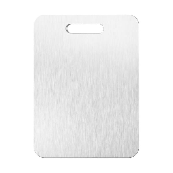 Adrinfly Titanium 11.81 in. x 17.91 in. Double - Sided Cutting Board