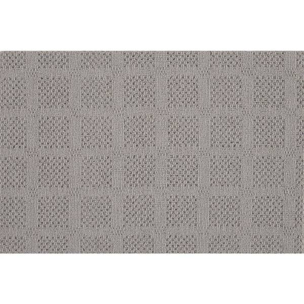 Natural Harmony Desert Springs - Smoke - Gray 13.2 ft. 33.94 oz. Wool Pattern Installed Carpet