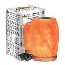 WBM Himalayan 6.75 in. Ionic Crystal Natural Salt 9-11 lbs. Tall Basket  Lamp 1301B - The Home Depot