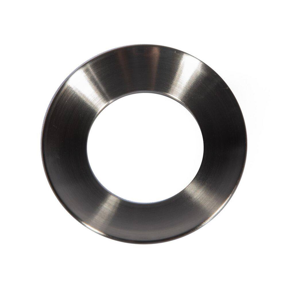 Brushed Nickel Vessel Sink Mounting Ring for Stability and Clean Look