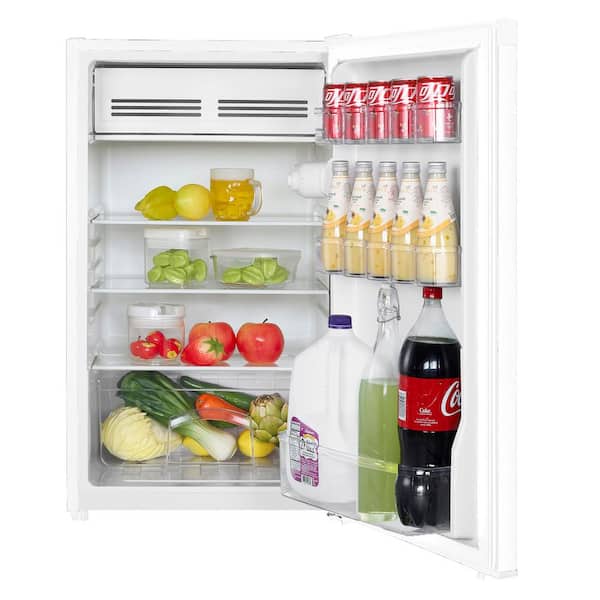Magic Chef 19.3 in. 4.4 cu. ft. Mini Refrigerator in White MCR44WE