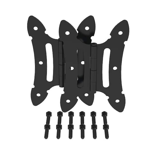 Barrette Outdoor Living 5.312 in. x 7.875 in Standard Decorative Butterfly Hinge