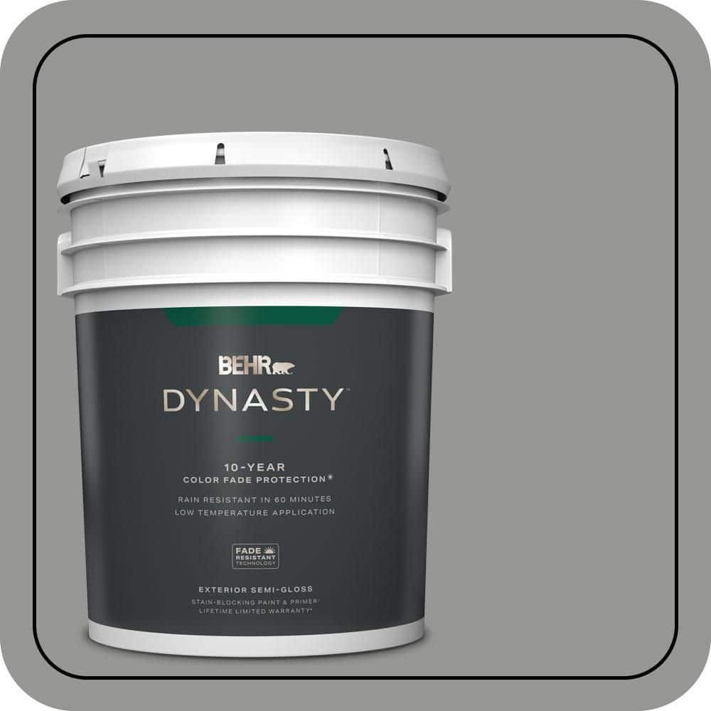 5 gal. #PPU24-19 Shark Fin Semi-Gloss Enamel Exterior Stain-Blocking Paint & Primer price history on PriceWatchPro