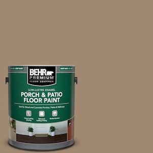 1 gal. #700D-5 Toffee Crunch Low-Lustre Enamel Interior/Exterior Porch and Patio Floor Paint