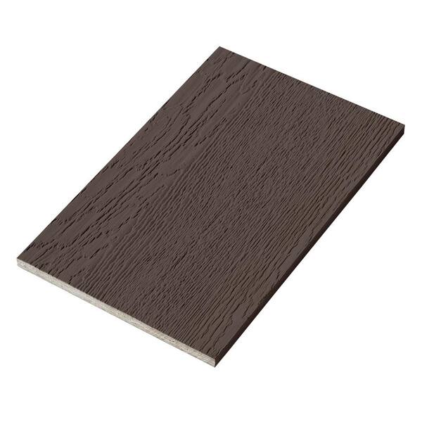 DIAMOND KOTE 4/4 in. x 12 in. x 16 ft. Umber Woodgrain Composite