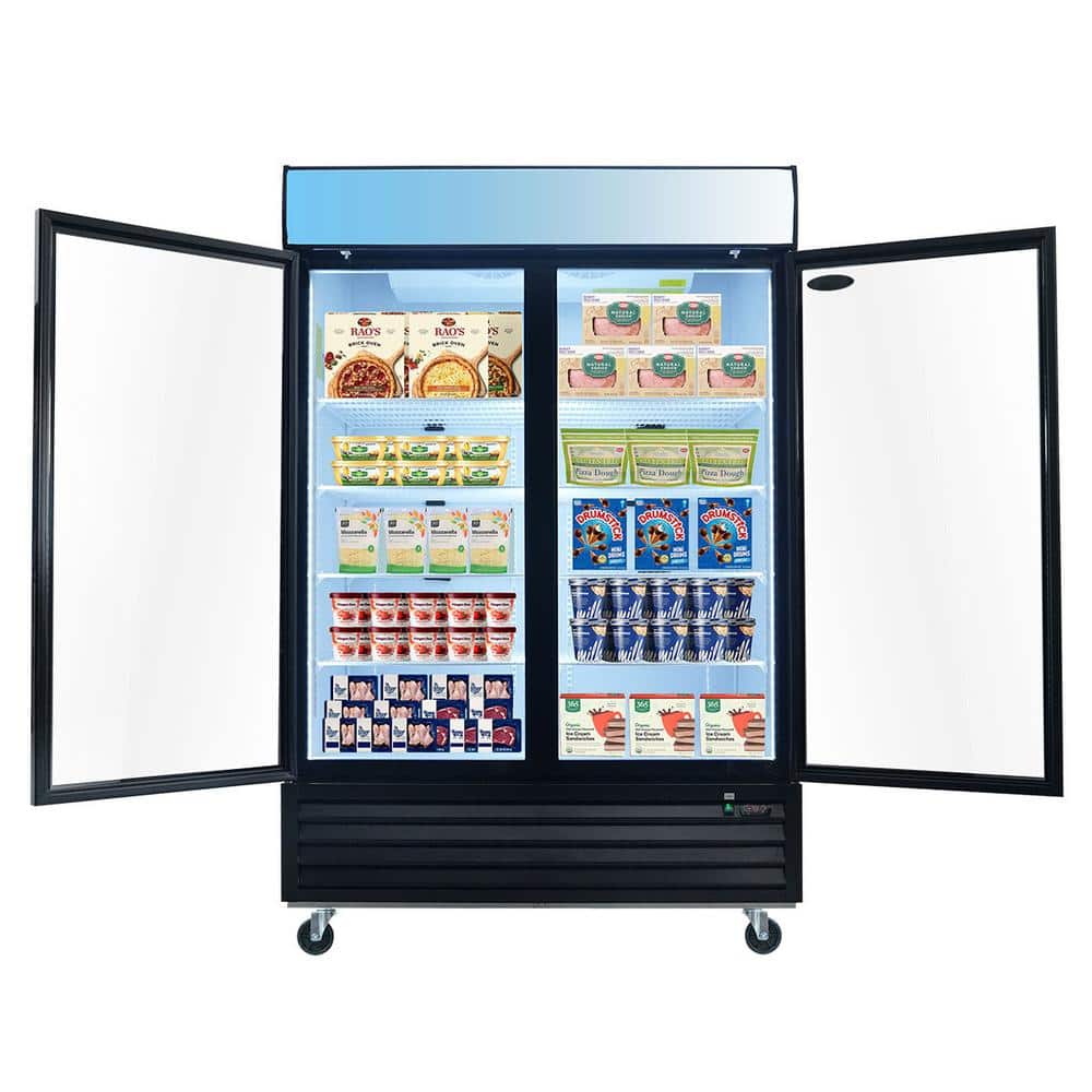 54 in. 45 cu.ft. Auto/ Cycle Defrost Commercial Upright Freezer in Stainles