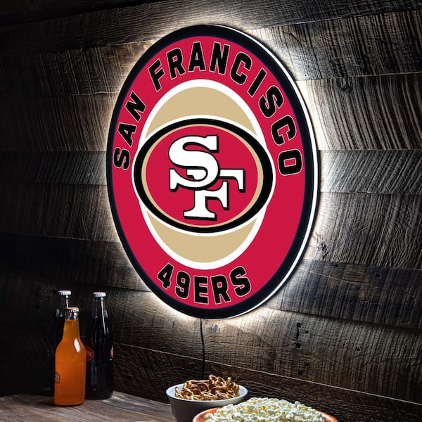 san francisco 49ers neon sign