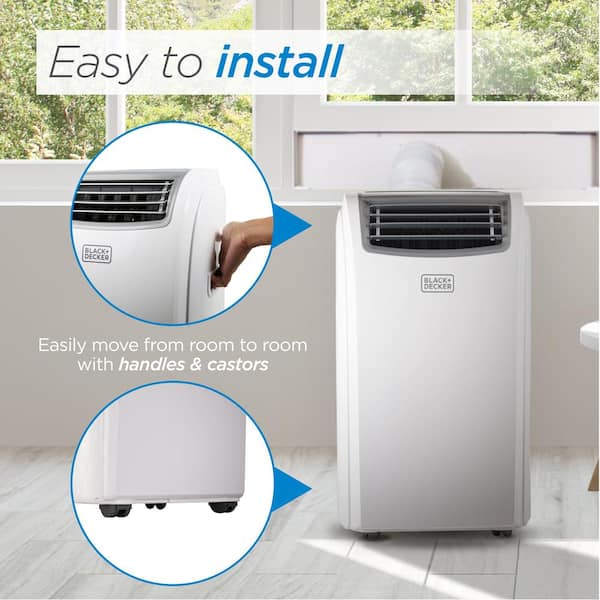 BLACK+DECKER 12,500 BTU Cool; 11,000 