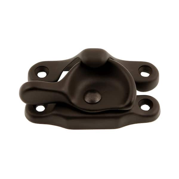 Oil-Rubbed Bronze Solid Brass Small Window Sash Lock