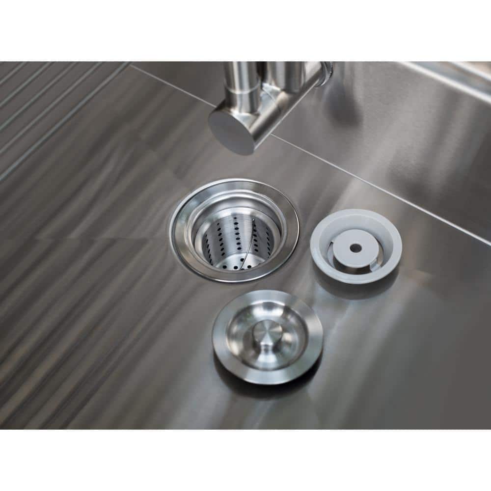Slate Gray Aluminum Outdoor Kitchen Sink Cabinet with Stainless Steel Faucet