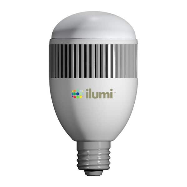 ilumi 60W Equivalent Color-Tunable (2000K-8000K) A21 Bluetooth LED Smart Light Bulb - Arctic White
