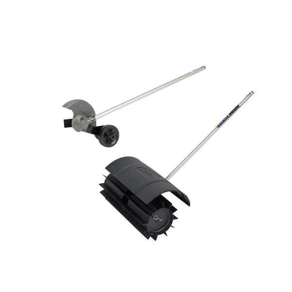 M18 FUEL QUIK-LOK 8 in. Edger Attachment and M18 FUEL QUIK-LOK Rubber Broom Attachment (2-Tool)