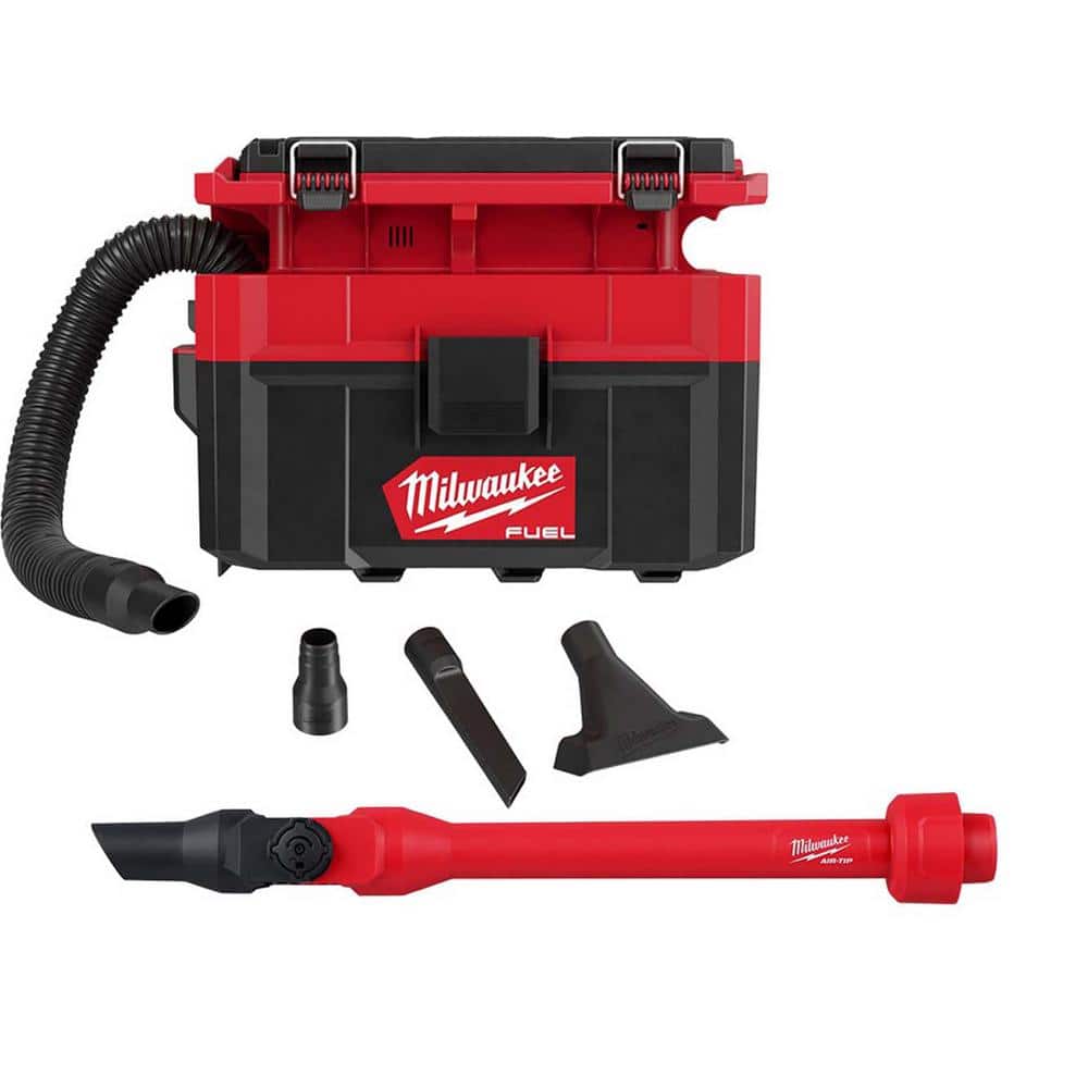 M18 FUEL PACKOUT Cordless 2.5 Gal Wet/Dry Vacuum w/AIR-TIP 1-1/4 in. - 2-1/2 in. (1-Piece) Pivot Extension Wand price history on PriceWatchPro