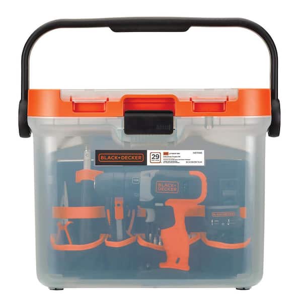 Buy online Enegyz 5 in 1 Power tools set kit plastic box with