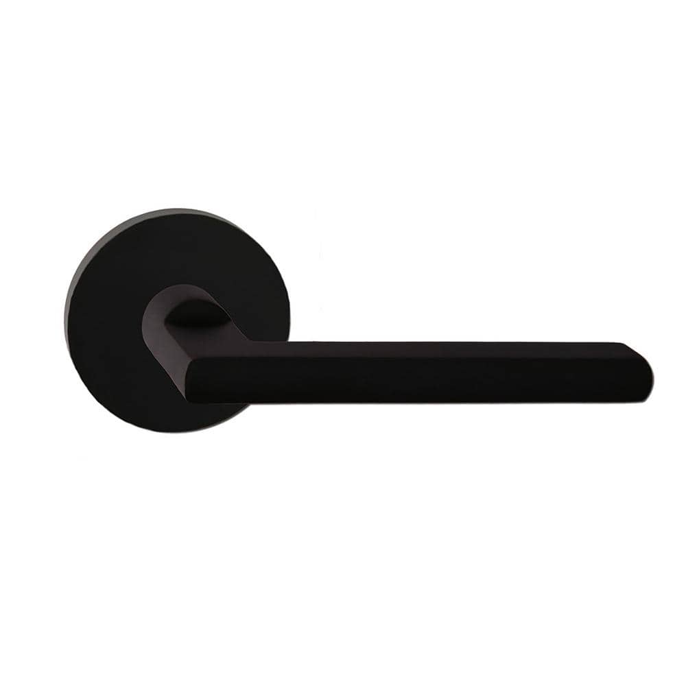 Bravura Charlotte 939-6 Matte Black Privacy (Bed/Bath) Door Lever w/round trim price history on PriceWatchPro