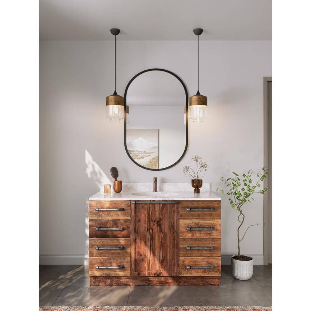Beige Ceramic 18" Oval Undermount Bathroom Sink