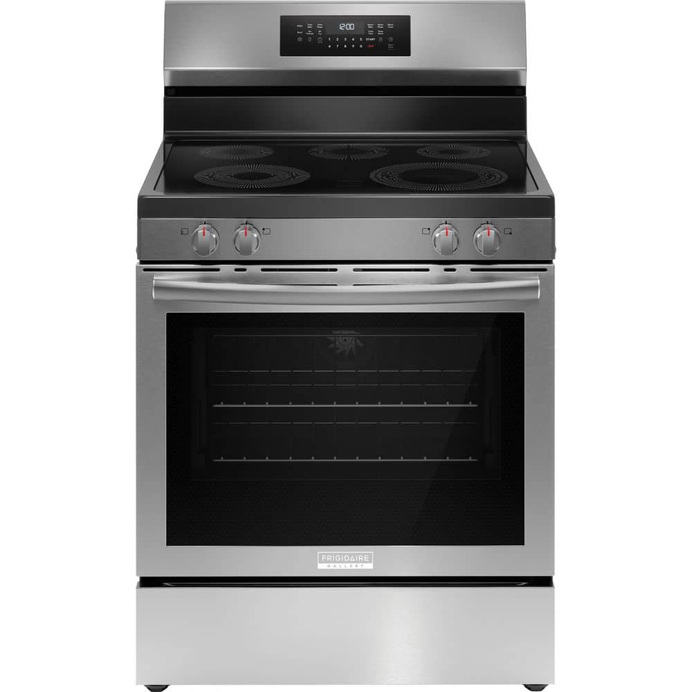 30 in. 5 Element Free-Standing Rear Control Electric Range in Finger Print Resistant Stainless Steel with Air Fry price history on PriceWatchPro