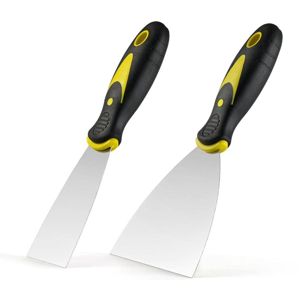 2-Pack 2 in. Stainless Steel Putty Knife Scraper Set, for Drywall, Wallpaper, Putty and Paint Prep Spackle price history on PriceWatchPro