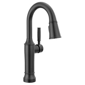 Renaldi Touch2O with Touchless Technology Single Handle Bar Faucet in Matte Black