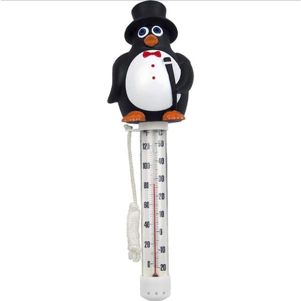 Poolmaster Mr. Penguin Floating Swimming Pool and Spa Thermometer