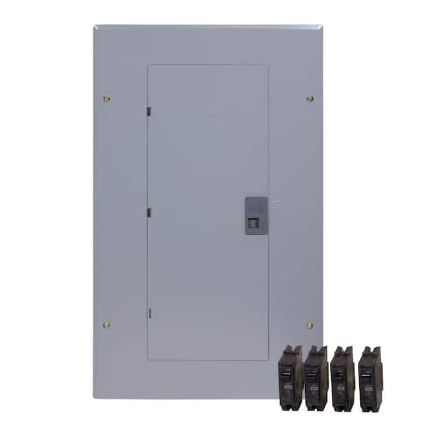 GE PowerMark Gold 125 Amp 24-Space 24-Circuit Indoor Main Lug/ Main Lug Kit Value Kit Includes Select Circuit Breaker