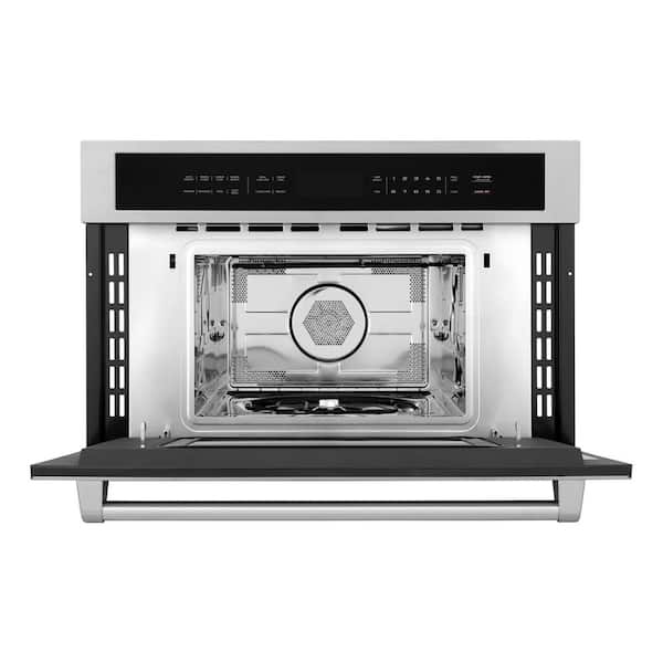 30 in. 1000-Watt Built-In Microwave Oven in Stainless Steel