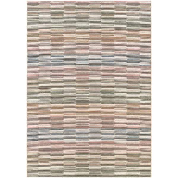 Cape Fayston Multi 4 ft. x 6 ft. Indoor/Outdoor Area Rug