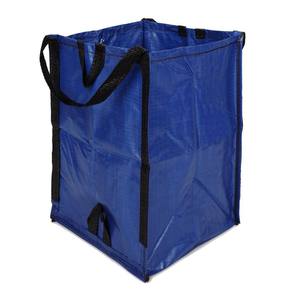 HALSTED DuraSack 48 Gal. Blue Outdoor Polypropylene Reusable Lawn and
