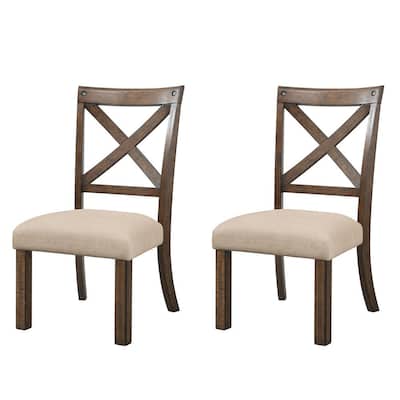 Farmhouse Dining Chairs Kitchen Dining Room Furniture The Home Depot