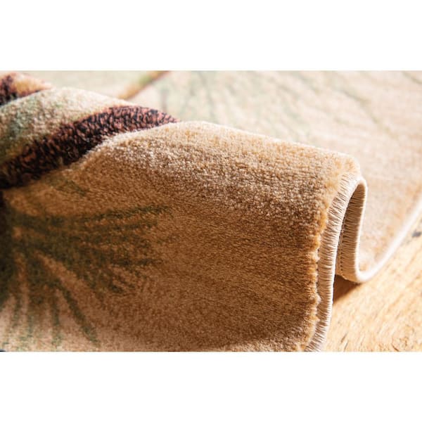 Cottage Farmington Beige 1 ft. 10 in. x 2 ft. 8 in. Accent Rug