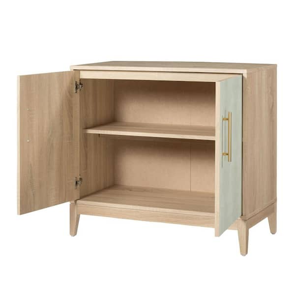 Sango Shagreen 2-Door Cabinet - Natural Brown 70727870990735 - The