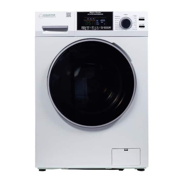 1.62 cu.ft. Pet Compact 110V Vented/Ventless 15 lbs Sani Washer Dryer Combo 1400 RPM in White