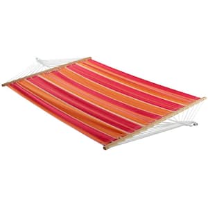 12 ft. Cotton Double Spreader Bar Hammock in Mimosa