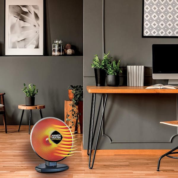 HANDY HEATER 1500-Watt 18.5 in. Electric Ceramic Parabolic Space