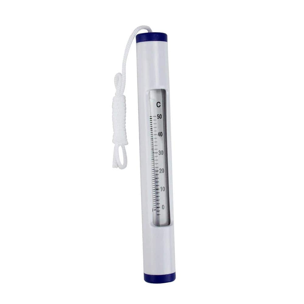 6.75 in. Swimming Pool Thermometer White and Blue Round with Cord price history on PriceWatchPro