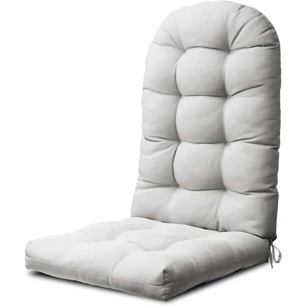 Mximu 49 in. x 20 in. x 5 in. Light Gray Outdoor Patio Adirondack High Back Chair Cushion