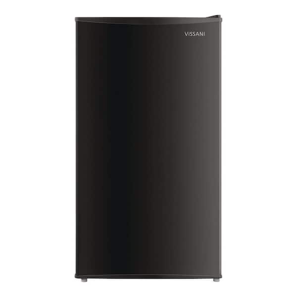 3.3 cu. ft. Mini Refrigerator with 7-Door Racks and Energy Efficiency in Black