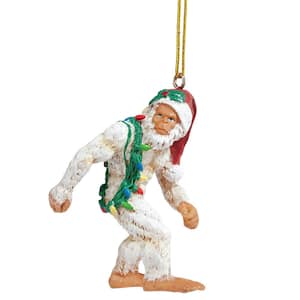 3 in. Bigfoot the Abominable Snowman Yeti Holiday Ornament