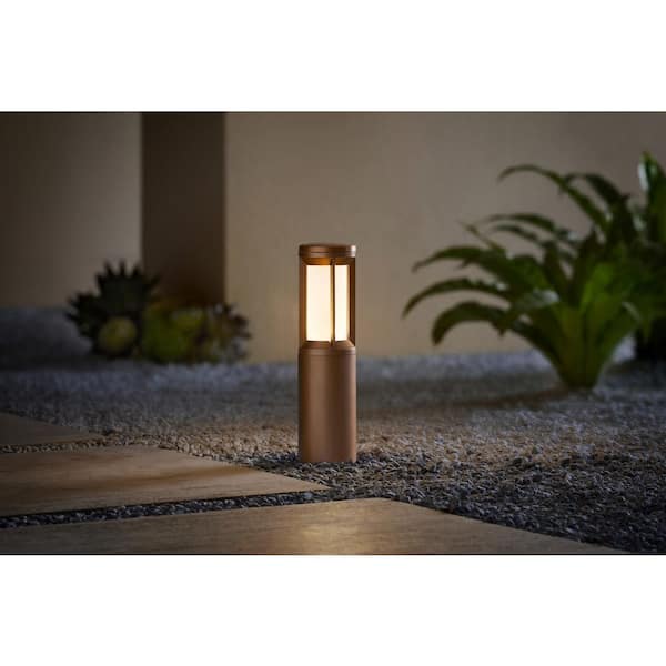 Madison 240 Lumen Low Voltage Copper Hardwired Integrated LED Weather Resistant Outdoor Path Light