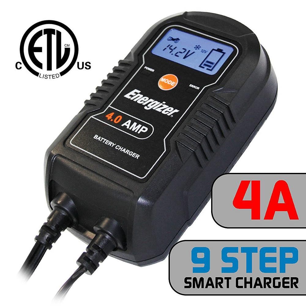 4 amp charger on 12 volt battery