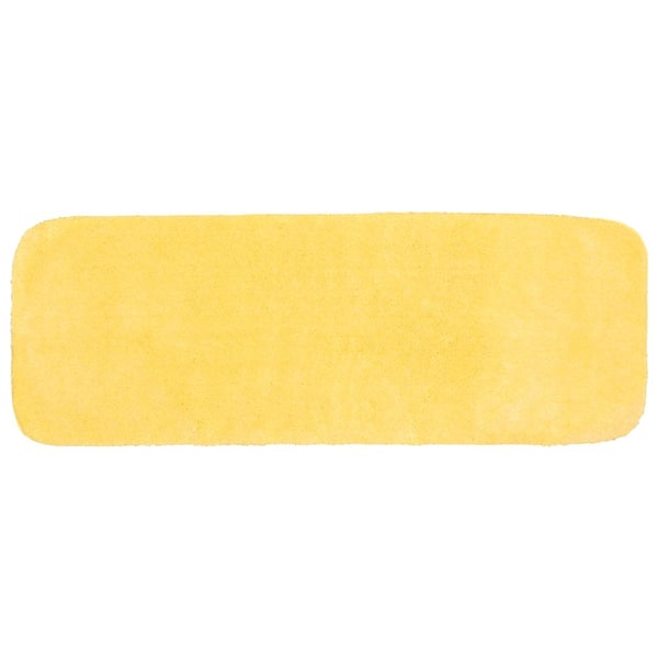 Garland Rug 22 in. x 60 in. Rubber Ducky Yellow Traditional Plush Nylon ...