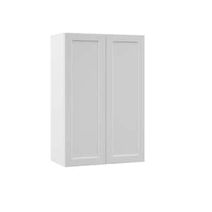 Designer Series Melvern Assembled 24x36x12 in. Wall Kitchen Cabinet in White