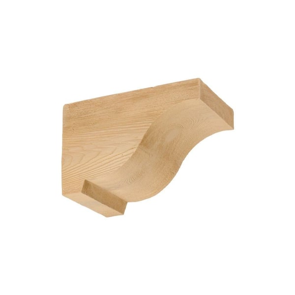 7-3/8 in. x 7-3/8 in. x 11-3/8 in. Polyurethane Timber Corbel