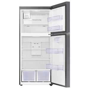 18 cu. ft. Top Freezer Refrigerator with All-Around Cooling in Stainless Steel
