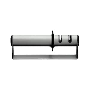 TWINSHARP Course and Fine-Grit Ceramic Manual 2-stage Pull-Through Knife Sharpener