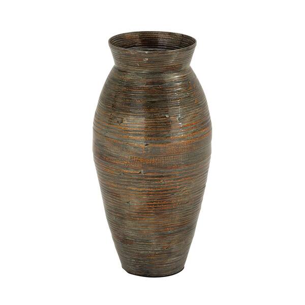 Litton Lane Brown Dried Plant Material Traditional Decorative Vase