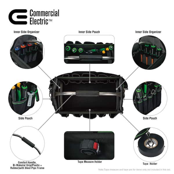 Commercial Electric 22-Piece Electrician's Tool Set 91360