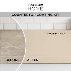 1 qt. Greige Satin Interior Countertop Paint Kit