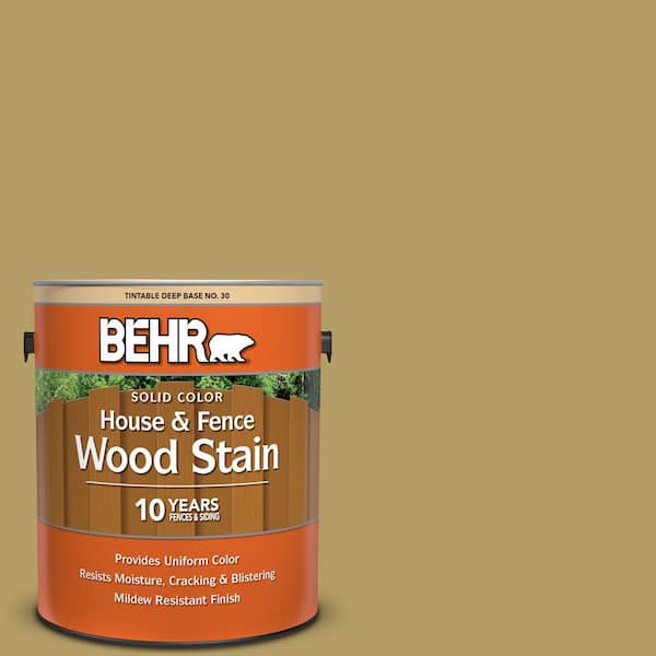 BEHR 1 gal. #HDC-CL-19 Apple Wine Solid Color House and Fence Exterior Wood Stain